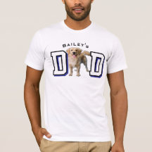 Photo de chien personnalisée Chemise papa - Tee de