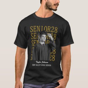 T-shirt Photo de classe supérieure personnalisé pour la re
