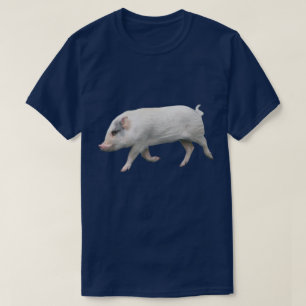 T-shirt Photo de cochon