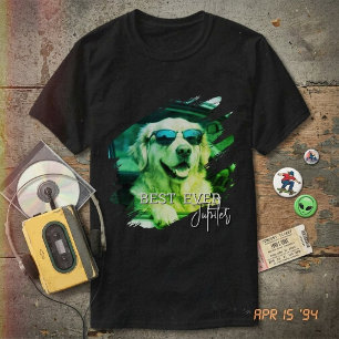 T-shirt Photo de compagnie moderne rétro Lunettes de solei