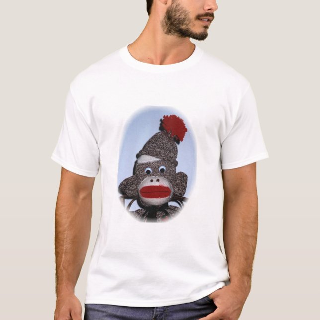 T-shirt Photo de détenu de singe, garçon (Devant)