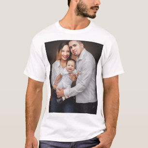 T-shirt Photo de famille personnalisée personnalisée perso