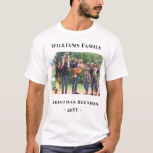 Photo de famille personnalisée Réunion de Noël per