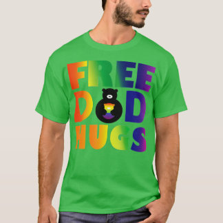 T-shirt Photo de famille sans frais LGB Rainbow Pride Homm