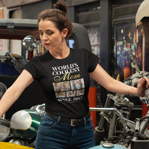 T-shirt photo de la maman la plus froide du monde
