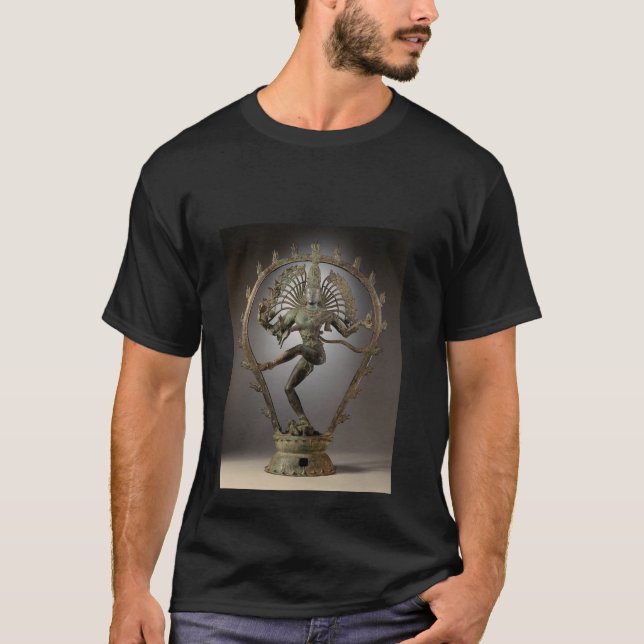 T-shirt Photo de la statue de Shiva dansante (Devant)