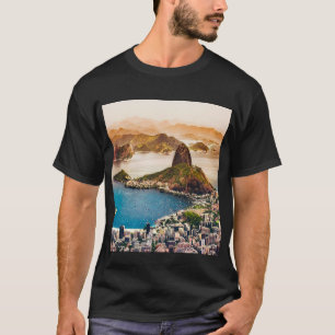 T-shirt Photo de la ville de Rio de Janeiro