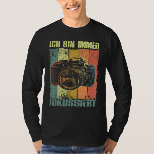 T-shirt Photo de l'appareil photo Photographe Slr Caméra n