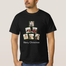 T-shirt photo de Noël moderne