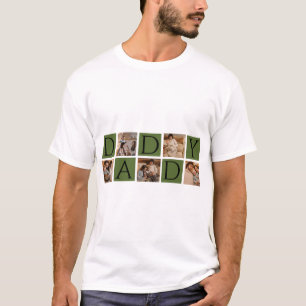 T-Shirt photo de papa moderne - Custom 5Photo