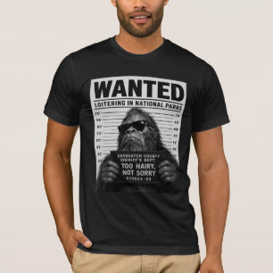 T-shirt Photo d'identité de Bigfoot