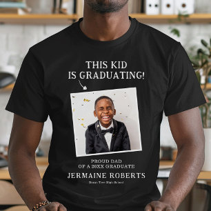 T-shirt Photo drôle Cet enfant est diplômé Diplômé