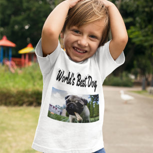 T-shirt photo du meilleur chien