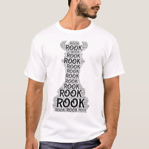 T-Shirt photo du mot Chess Rook