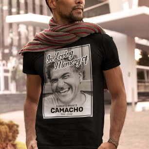 T-shirt Photo En Mémoire Amoureuse Funérailles