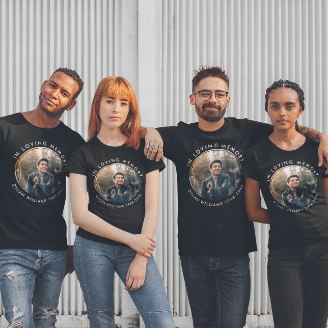 T-shirt Photo en mémoire d'amour (Créateur téléchargé)