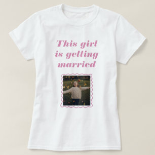 T-Shirt Photo Enfance Personnalisé Pour Future Mar