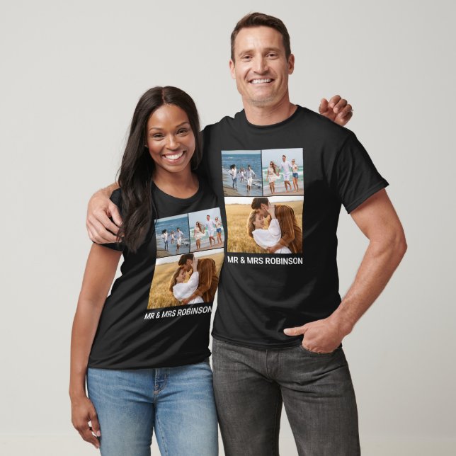 T-shirt Photo et nom de l'université personnalisée Unisex (Unisexe)
