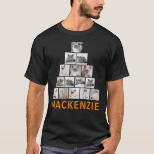 T-shirt Photo et nom personnalisés du collège