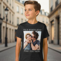 Photo et texte personnalisés