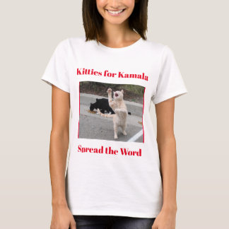 T-shirt:, photo: Kitties for Kamala T-Shirt