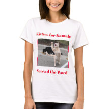 T-shirt :, photo : Kitties pour Kamala