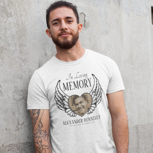 T-shirt Photo mémoire personnalisée