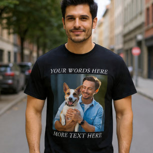 T-shirt Photo & Message Personnalisés