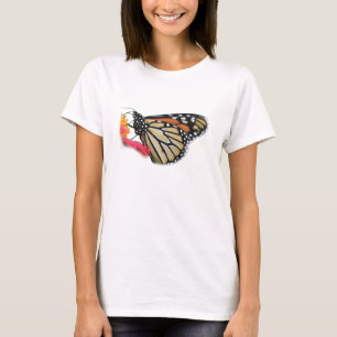 T-shirt Photo Monarch Papillon