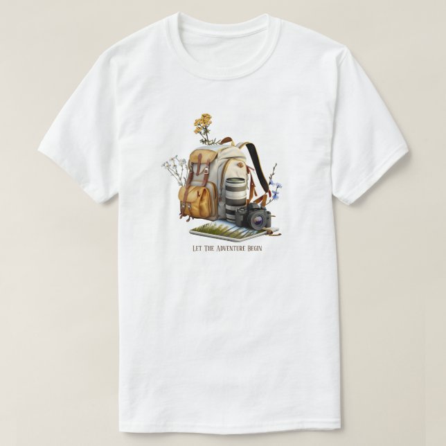 T-shirt photo nature (Design devant)