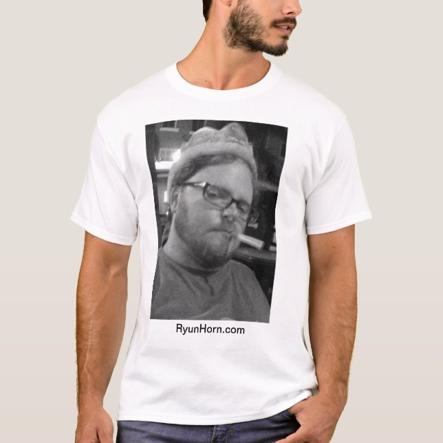 T-shirt Photo noire et blanche T (Devant)