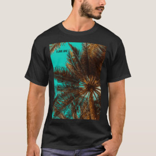T-shirt Photo Palm Tree Photo Photo Tropical Cool Island I