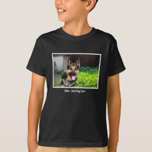 T-shirt Photo Personalisée De Chien De Berger Allemand, No