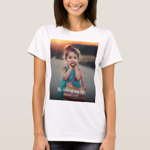 T-shirt photo personnalisé