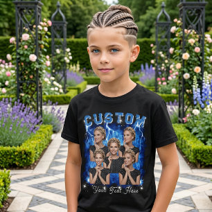 T-shirt Photo personnalisé Bootleg Rap 90's