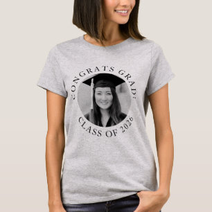 T-shirt Photo personnalisé Classe de fin d'études Fête Sim