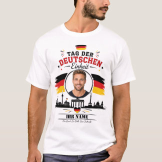 T-shirt Photo personnalisé pour la Journée de l'Unité alle