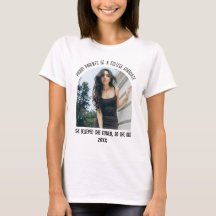 T-shirt photo personnalisée