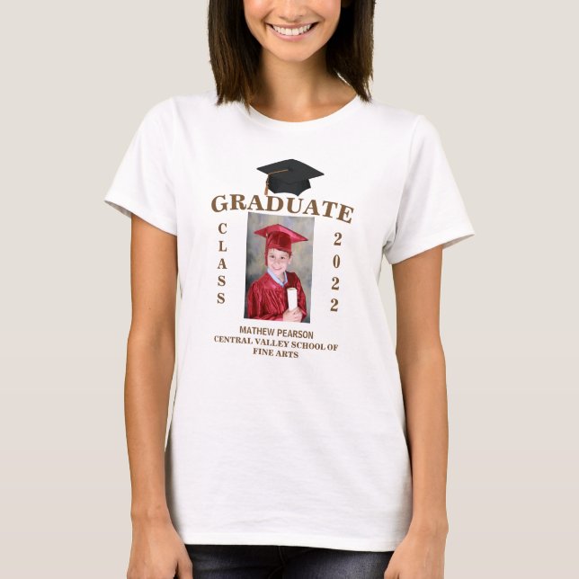 T-shirt photo personnalisée (Devant)