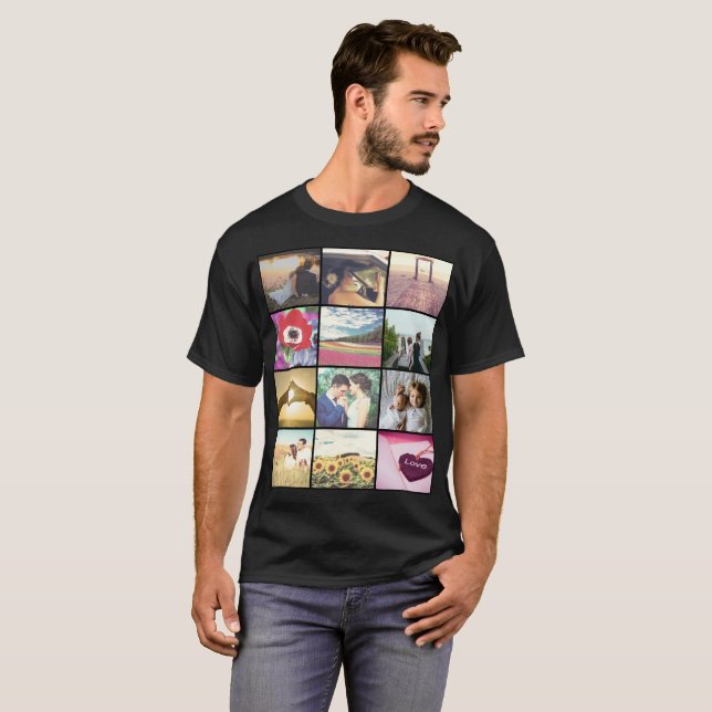 T-shirt Photo personnalisée (Devant entier)