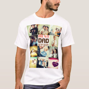 T-shirt Photo personnalisée filtrée texte personnalisé