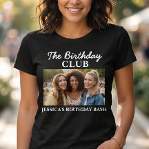 Photo personnalisée L'équipe du club d'anniversair
