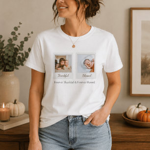 T-shirt Photo Polaroïd Remerciement & Bénédiction Cadeau