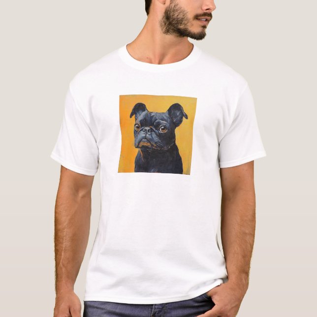 T-shirt Photo simple et moderne personnalisée de votre ani (Devant)