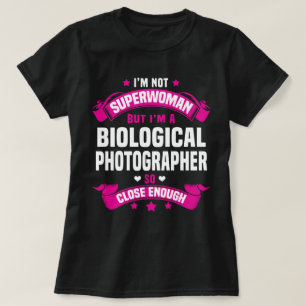 T-shirt Photographe biologique
