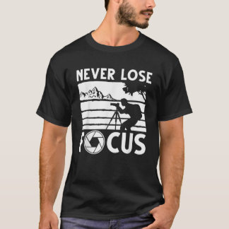 T-shirt Photographe cool Art Pour Hommes Femmes Photograph