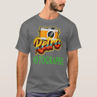 T-shirt Photographe de la journée de la photographie rétro