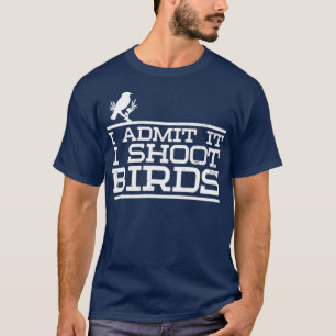 T-shirt Photographe d'oiseaux Je tire des oiseaux Cadeau