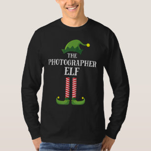 T-shirt Photographe Elf Matching Family Group Christmas P