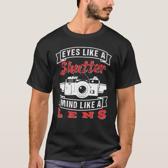 T-shirt Photographe fan Lover Venin (Devant)